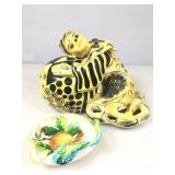 Ruvalcaba Signed Paper Mache Clown Sculpture &