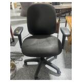 Black Rolling Office Chair