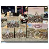 David Winters Cottages in Original Boxes.