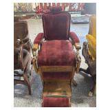 Antique Koken Barber Chair - as found