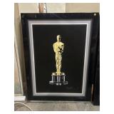 Neil Loeb serigraph on canvas Oscar Award, approx