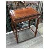 Solid Wood side table, 20x14x26in