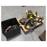 Assorted Exercise Equipment - cart not included