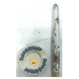 A very small wedgwood white with blue trim