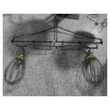 Industrial Over Bar Double Light Made from