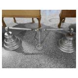 Industrial Gas Pipe Over Bar Double Lamp -