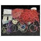 Bag Of Fashion Jewelry Incl. Necklaces, Earrings &