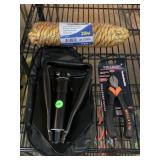Portable shovel, Wellborn plier and 20m rope