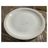 New Case of Arcoroc Hoteliere 12 white plate, sz