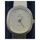 Vtg Elgin Quartz Ladies Watch, El 544 012, Not