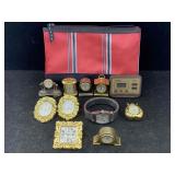 Desk Clocks W/quartz Watch Incl. Linden, Pearl &