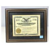 Framed Original 1905 The Lige Harris Bullfrog