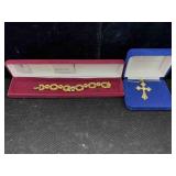 Camrose & Kross Necklace & Bracelet In Boxes, Sz