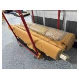 4 Rolls of Burnt Orange Felt - 1 Full Bolt -