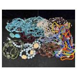 Bag Of Fashion Jewelry Incl. Necklaces, Some