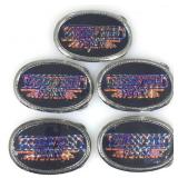 5 NOS 1977 Saturday Night Fever Holographic Belt