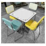 4 Chairs and Table from High End Hotel - Multi