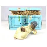Lladro Angel Reclinado #2185 Porcelain Figurine
