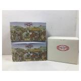 David Winger Cottages in Original Boxes. Irish