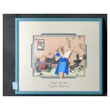 Framed Maggie & Jiggs Bringing Up Father Artist