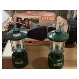 Greatland outdoor lanterns and Intex inflatable