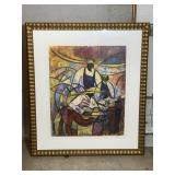 Terry & Jerry Lynne Signed LE Serigraph on Paper.