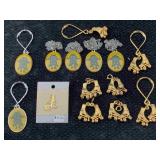 Collection Of Skate Charms Incl. Pins, Necklaces &