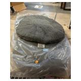 20 inch ribbon floor pad steel wool grade 1