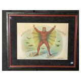 Mephisto Cigars Label Print Wall Art 32x40