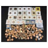 Large Collection Of Modern Penny Cents, Tw 650g