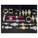 Large Collecti9on Of Quartz Watches Incl. Armitron