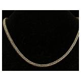 Sterling Silver Chain Necklace, Tw 43.5g, Sz 18ing