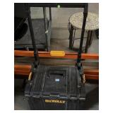 Dewalt tool box w/wheels and handle, approx