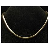 Sterling Silver Necklace, Tw 39.4g, Sz 18in Long
