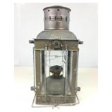 Vtg Neptune NR Brass & Copper Shipï¿½s Oil Lantern