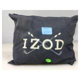 IZOD Vtg Windbreaker/Rain Suit in Pouch. Pants Sz