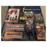 New Tools incl. pliers, screwdriver set, hammer