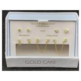 Sterling Silver Stud Earrings, See Photos