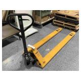 Uline 6ft Long Fork Pallet Jack, H-1779