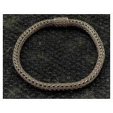 Sterling Silver Chain Bracelet, Tw 26.6g, Sz 7ï¿½in