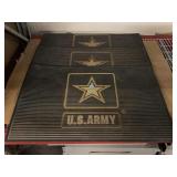 3 U.S. Army Mats. Approx 35x23 inches.