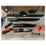 Carving Knives, Switchblades, and More.