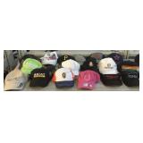 Collection of Hats. LV Aviators, Casino Hats, and