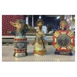 Vintage Jim Beam Collectors Bottles.
