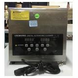 Creworks Digital Ultrasonic Cleaner W/Power Cord.