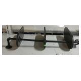 3-Tier Industrial Shelf/Plant Holder. Approx 34in