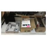 New Wood Wall Display Cubes, Metal Filer, Acrylic
