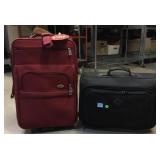 2 Travel Luggages. Olympia and American Flyer.
