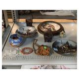 Hamilton Collectors Plates and hand Crafted