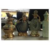 Vintage Jim Beam Collectors Bottles.